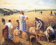 Camille Pissarro Harvest oil painting artist